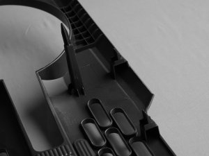 Ford Bronco Custom Grille - High End OEM Style - Gloss Black Finish